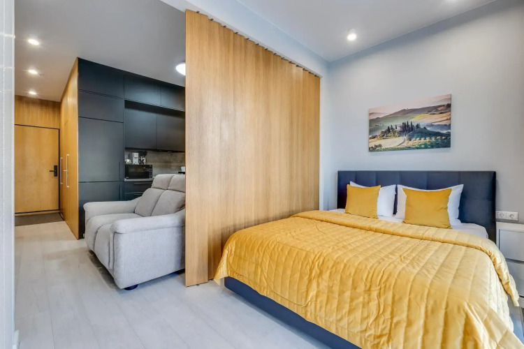 Фотография номера квартиры Business Apartments (Бизнесс Апартменс) на бульваре Ходынский 2