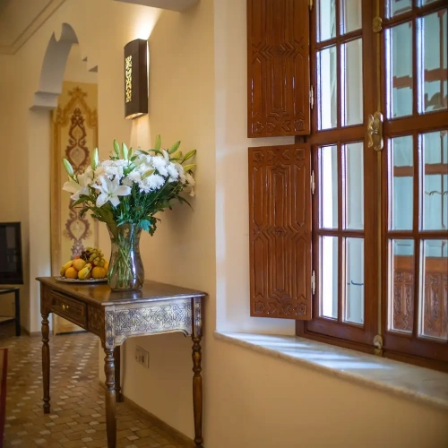 Deluxe Double Suite with courtyard view