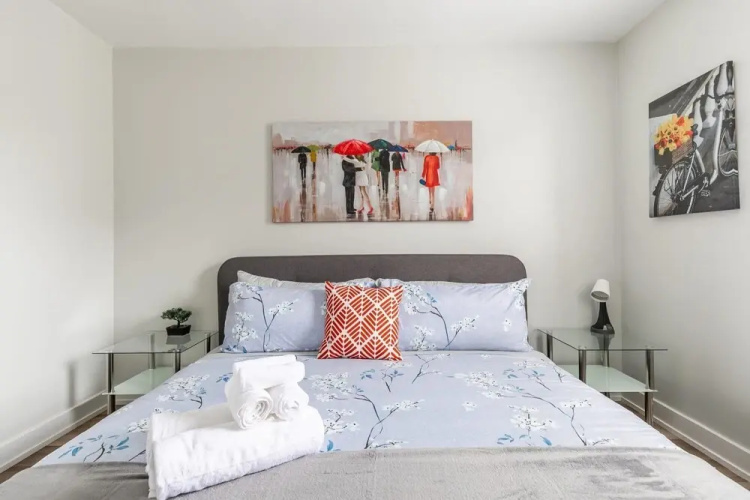 Cozy 1BR Apt With King Bed and Netflix - Near DT Hamilton