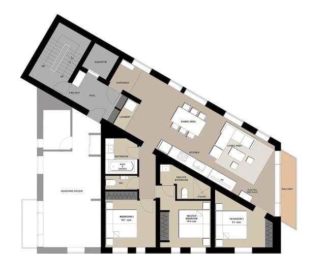 2 Bedrooms Suite