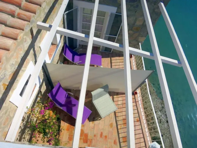 Deluxe Double room with balcony and with sea view