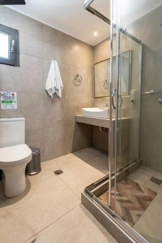1 Bedroom Standard Family room with balcony and with sea view