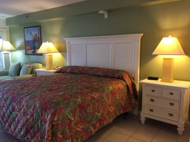 Standard Quadruple room with balcony and with view