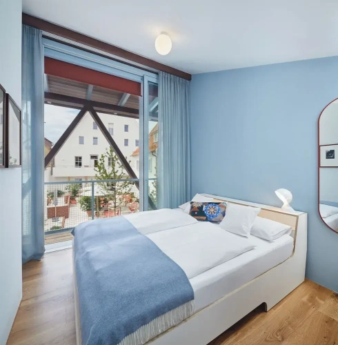 Standard Quadruple Duplex room with balcony