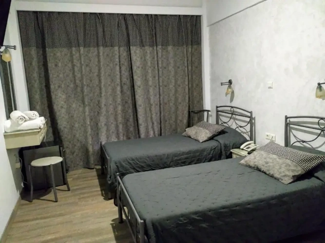 Standard Double room with balcony and with city view