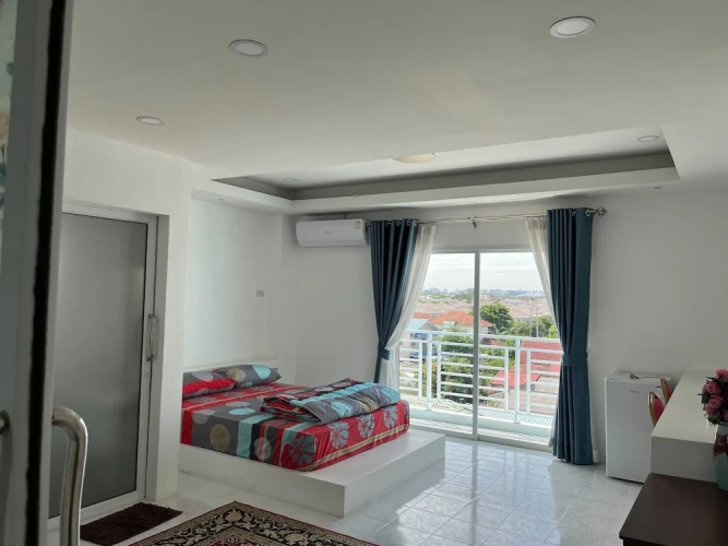 Standard Double room with balcony and with city view