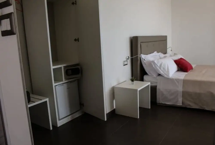 Comfort room with balcony and with sea view