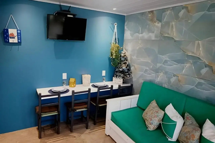 Apto 1 dorm. próximo a praia