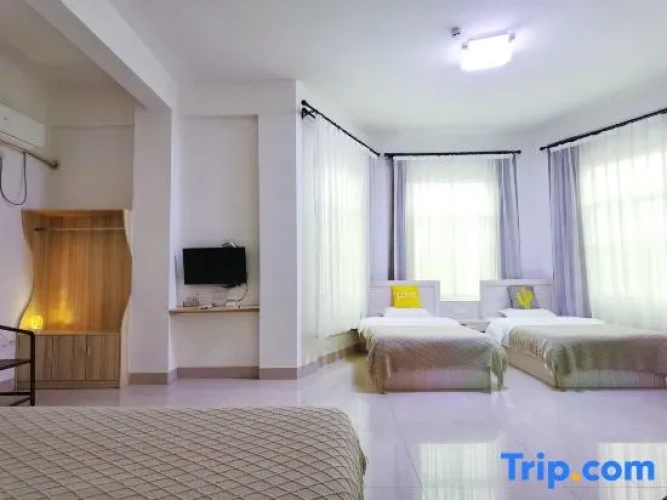 3 Bedrooms Standard Twin room with sea view