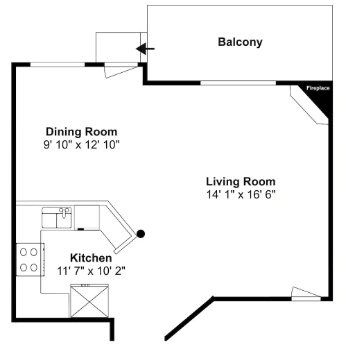 3 Bedrooms Premium room with balcony and with view