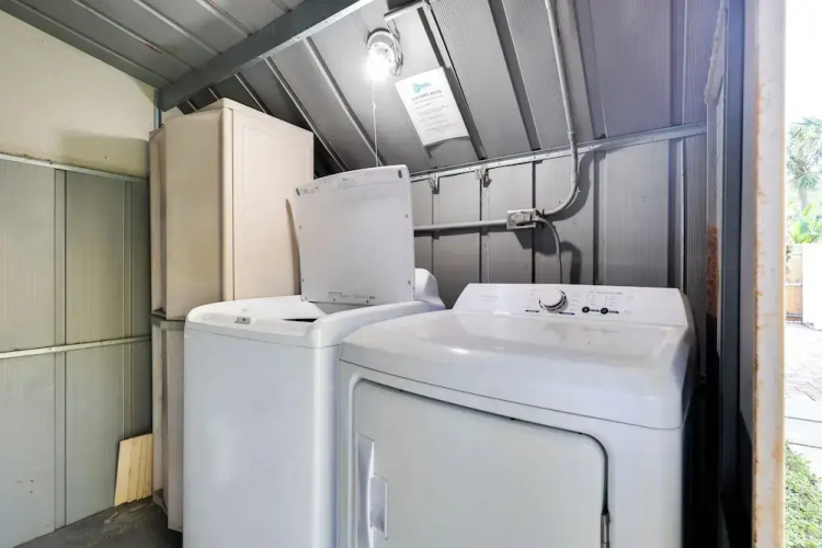 Shared Pool & Backyard: Small & Cozy Guest House