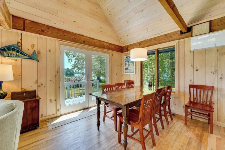 Dock + Kayaks: Annabessacook Lake Retreat!