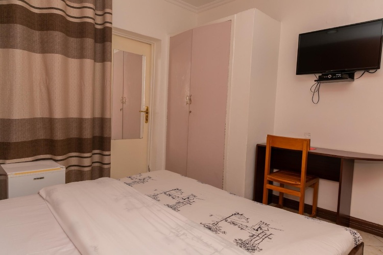 Standard Twin room with balcony and with view