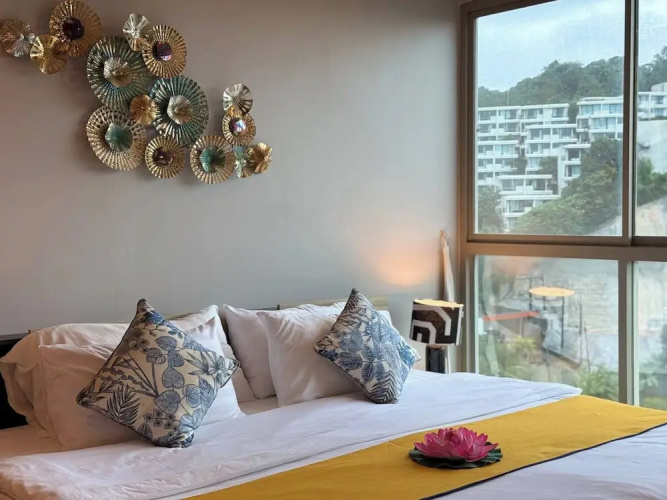 2BR Apartment Pool Gym 1km to Karon Beach