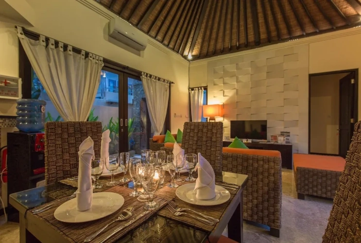 1 Bedroom Double Villa with partial sea view