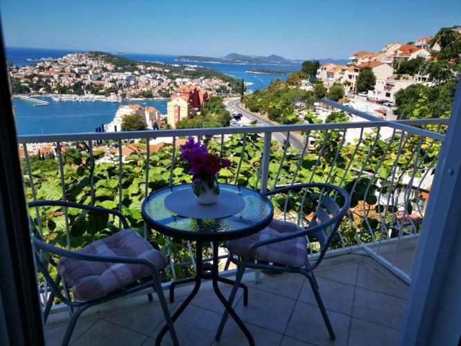 Standard Double room with balcony and with sea view