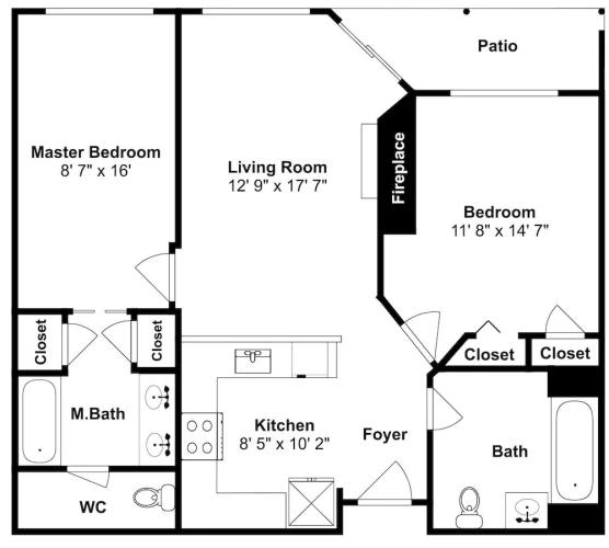 2 Bedrooms Standard room
