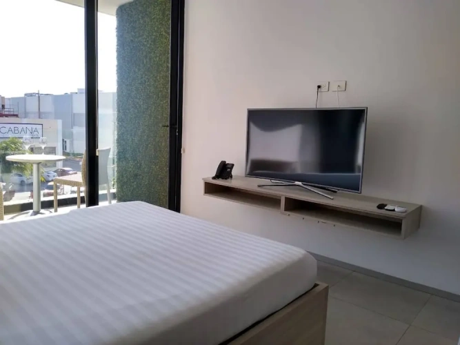 1 Bedroom Standard room with balcony and with city view
