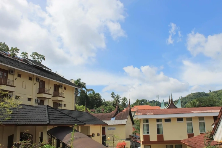 Outside