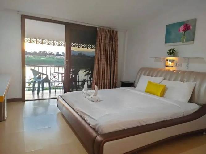 Deluxe Double room with balcony and with river view