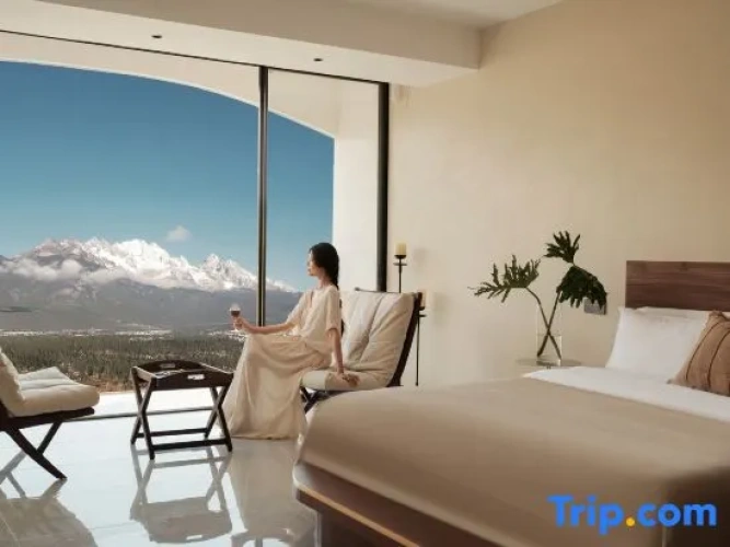 Standard Quadruple room with balcony and with mountain view