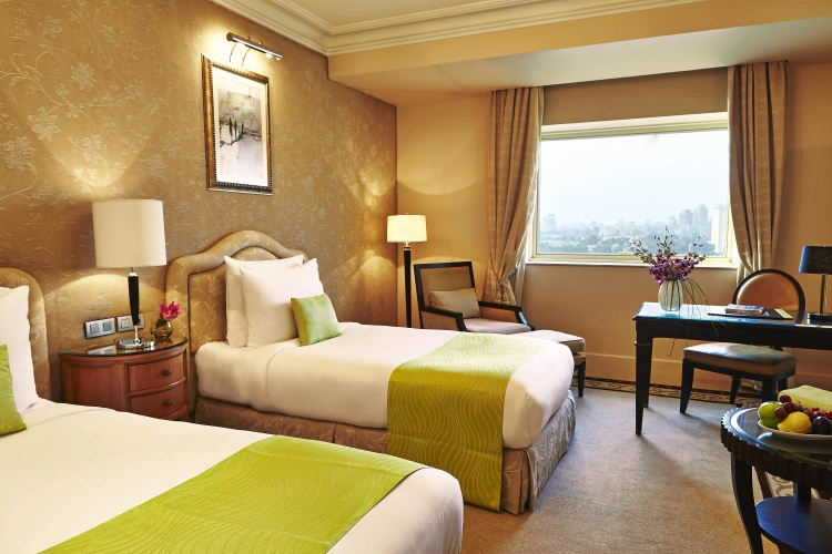 Deluxe Madina Twin room with city view