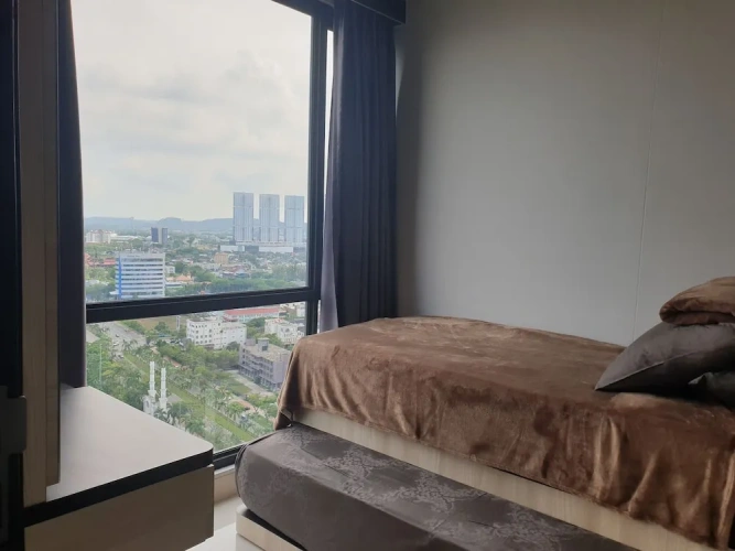 2 Bedrooms Family Apartment with balcony and with city view