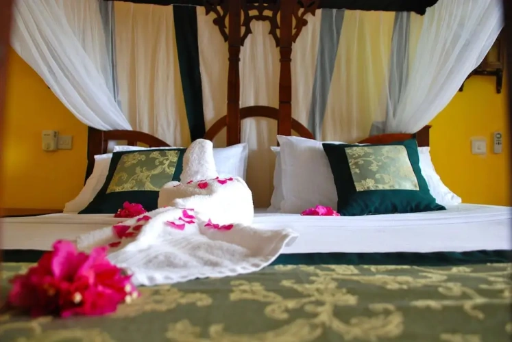 Economy Double room with balcony and with garden view