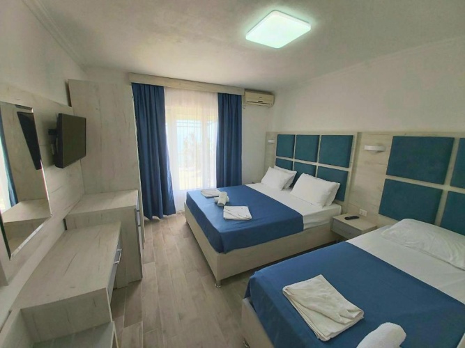 Standard Double room with balcony and with sea view