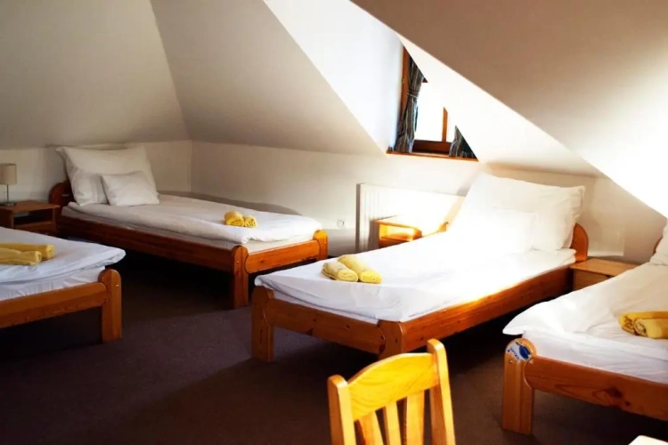 Standard Quadruple room with garden view