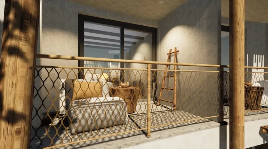 Bed in Dorm