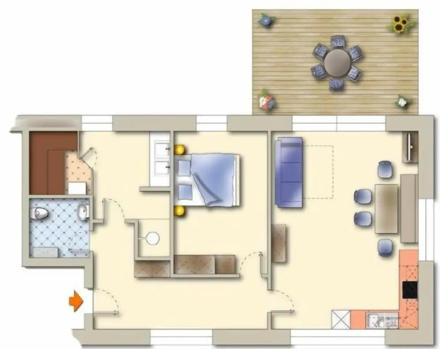 1 Bedroom Superior Apartment