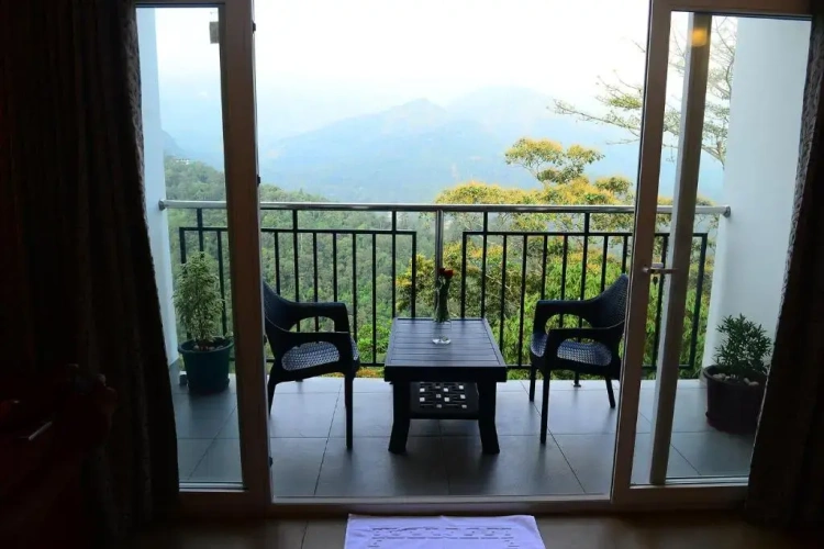 Standard Double room with balcony and with mountain view