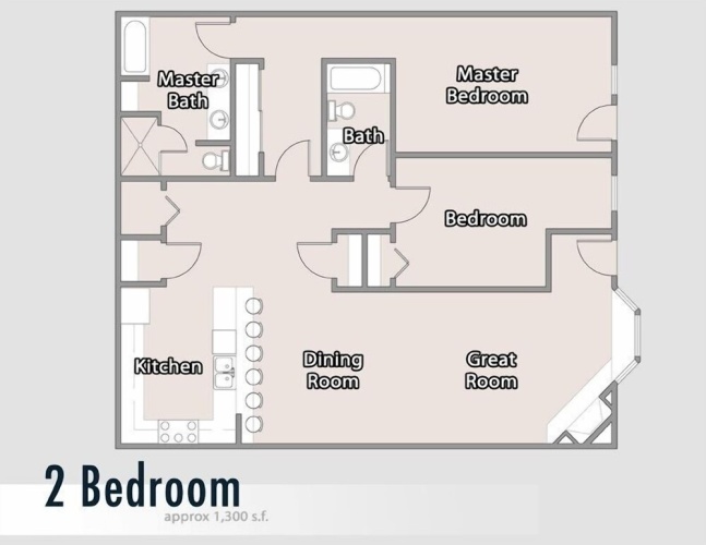 2 Bedrooms Standard room
