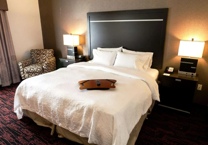 With sofa Double room non smoking