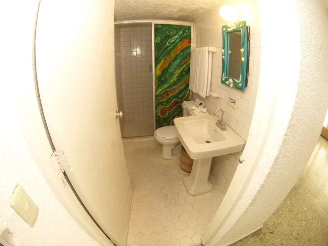 Standard room with balcony and with sea view