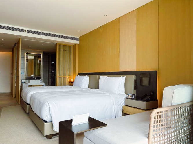 Premium Twin room with balcony and with lake view