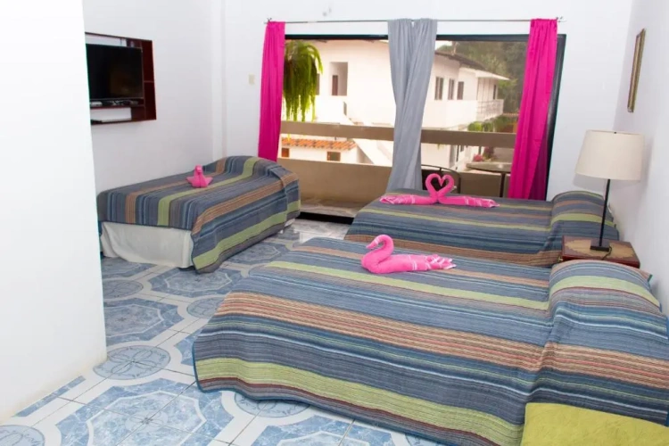 Standard Double room with balcony and with view