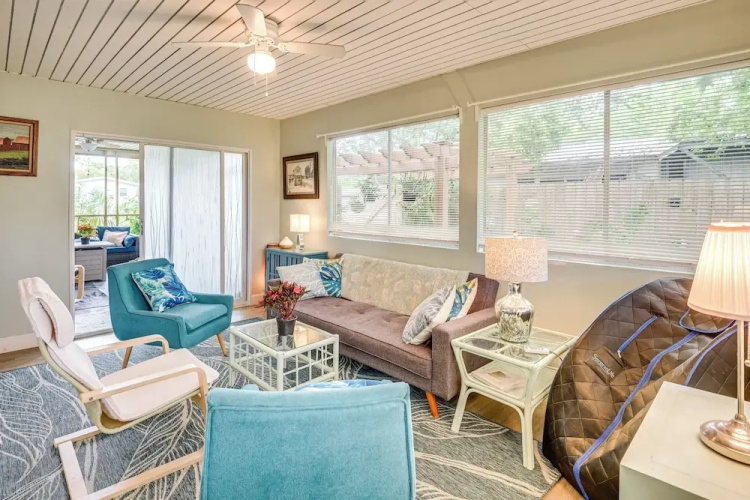 'palm Bungalow' Near Dtwn St Augustine & Beaches!
