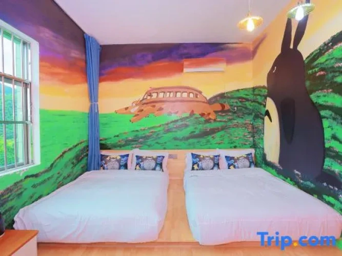 Standard Twin room with mountain view