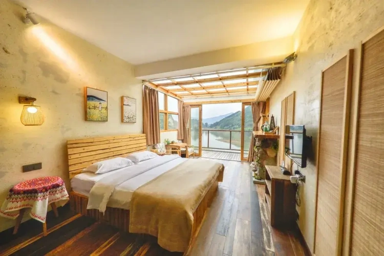 Standard Double room with balcony and with lake view
