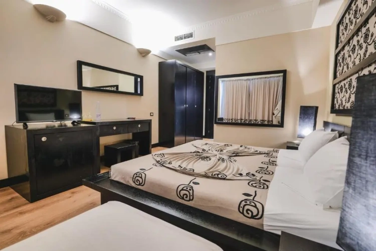 Standard Triple room with balcony and with sea view