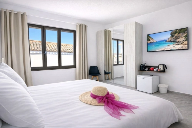 Deluxe Double room with city view