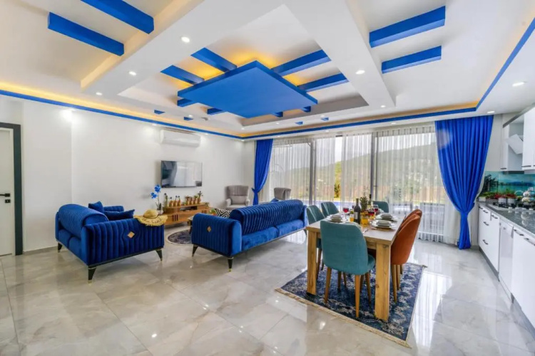 Luxury Villa With Jacuzzi in Kas
