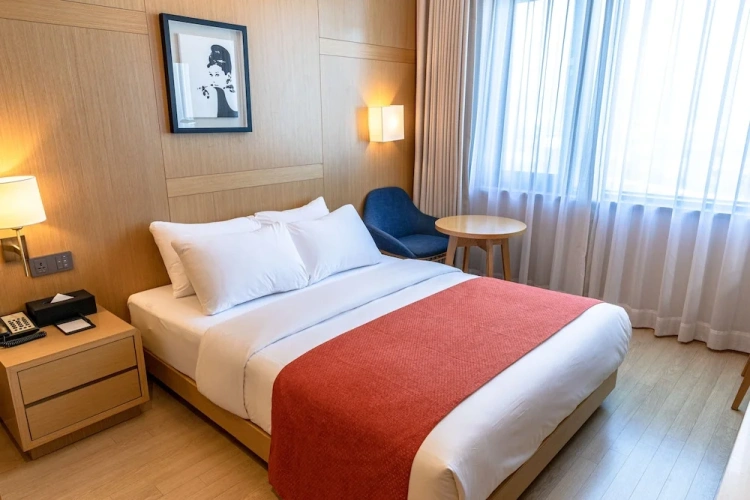Standard Double room with city view