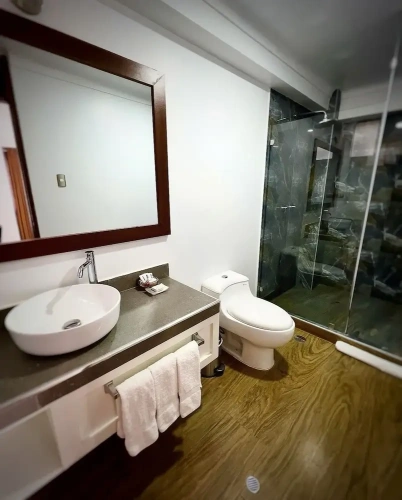 1 Bedroom Standard Quadruple Family room with mountain view