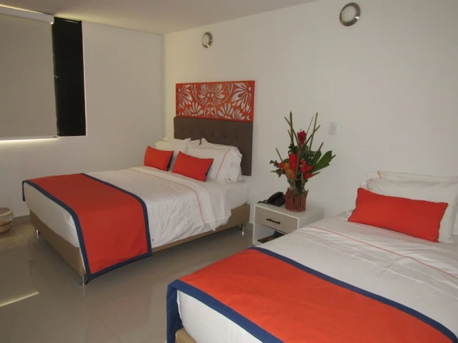 1 Bedroom Standard Double room with garden view