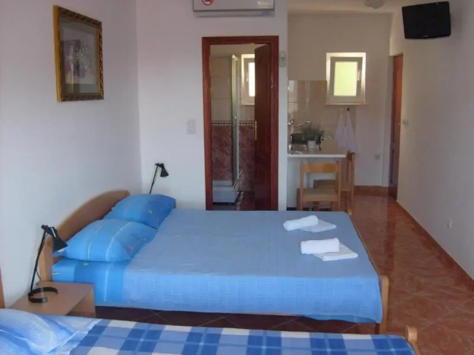 Studio with balcony