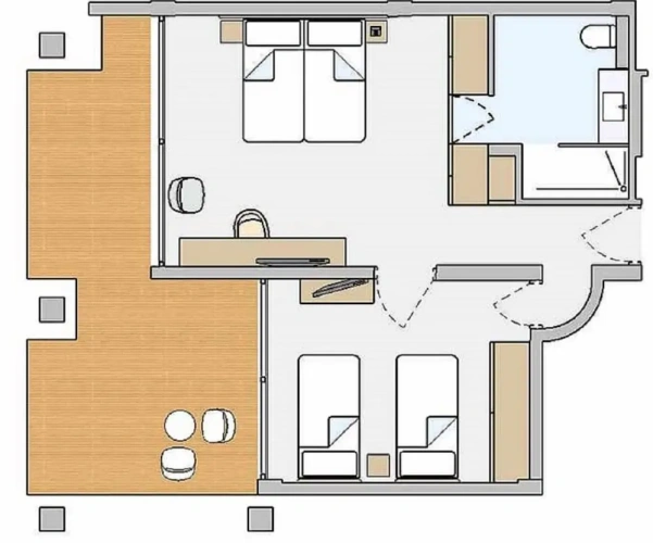 Classic Quadruple room
