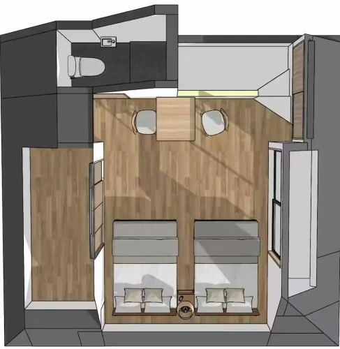 2 Bedrooms Deluxe Apartment